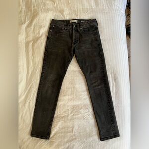 Madewell 29 x 30 Athletic Slim Washed Black/Dark Gray Jeans